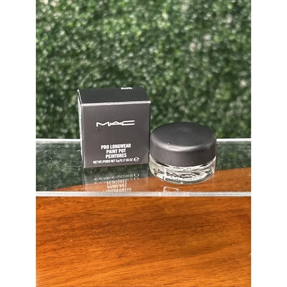 MAC M·A·C PRO LONGWEAR PAINT POT in BLACK MIRROR 0.17oz NEW BOXED AUTHENTIC
